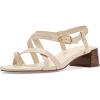 Vanilla Snake Print Leather
