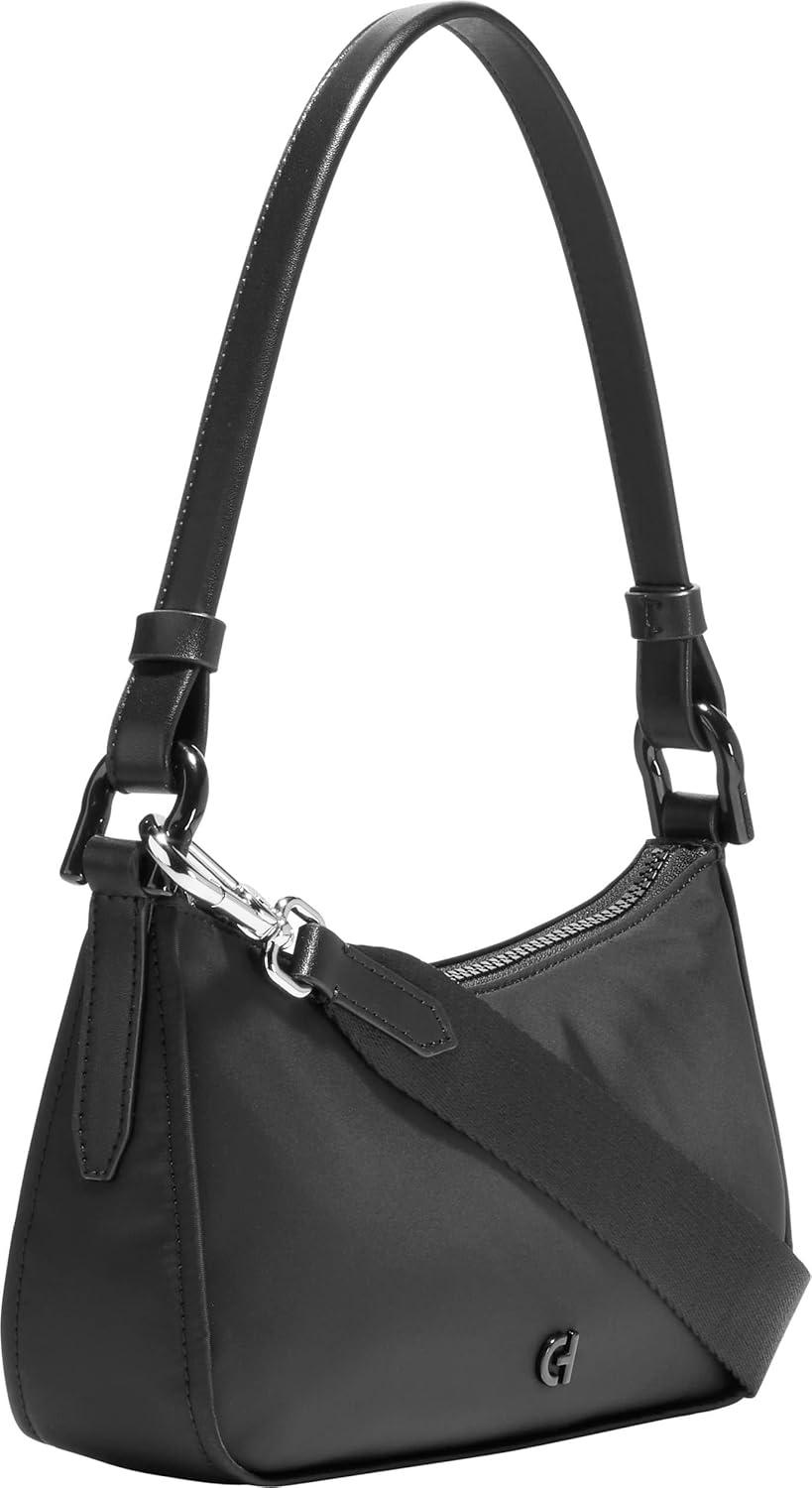 image:imageCole Haan Womens Convertible Leather NylonBlack Solid