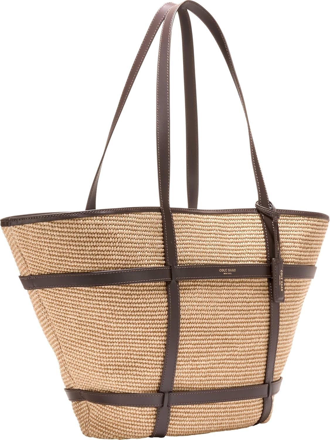 image:imageCole Haan Womens Key WestRaffiaDark Chocolate
