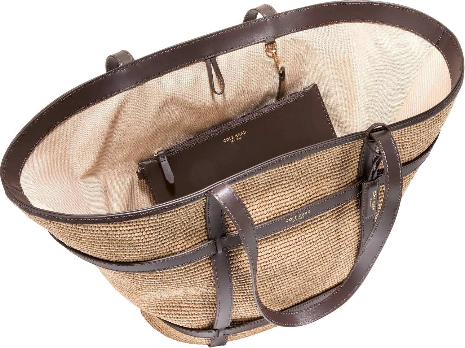 image:imageCole Haan Womens Key WestRaffiaDark Chocolate