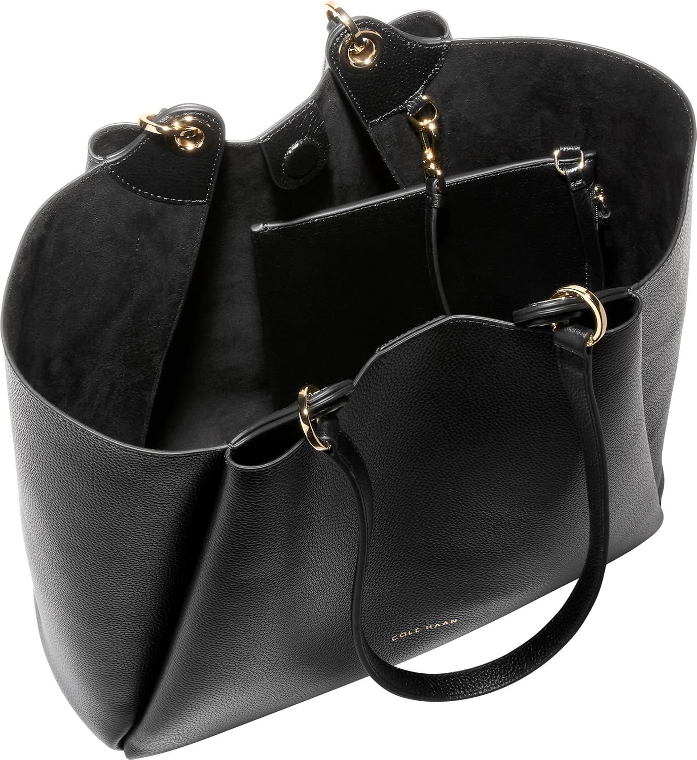 image:imageCole Haan Womens Midtown Leather MediumBlack