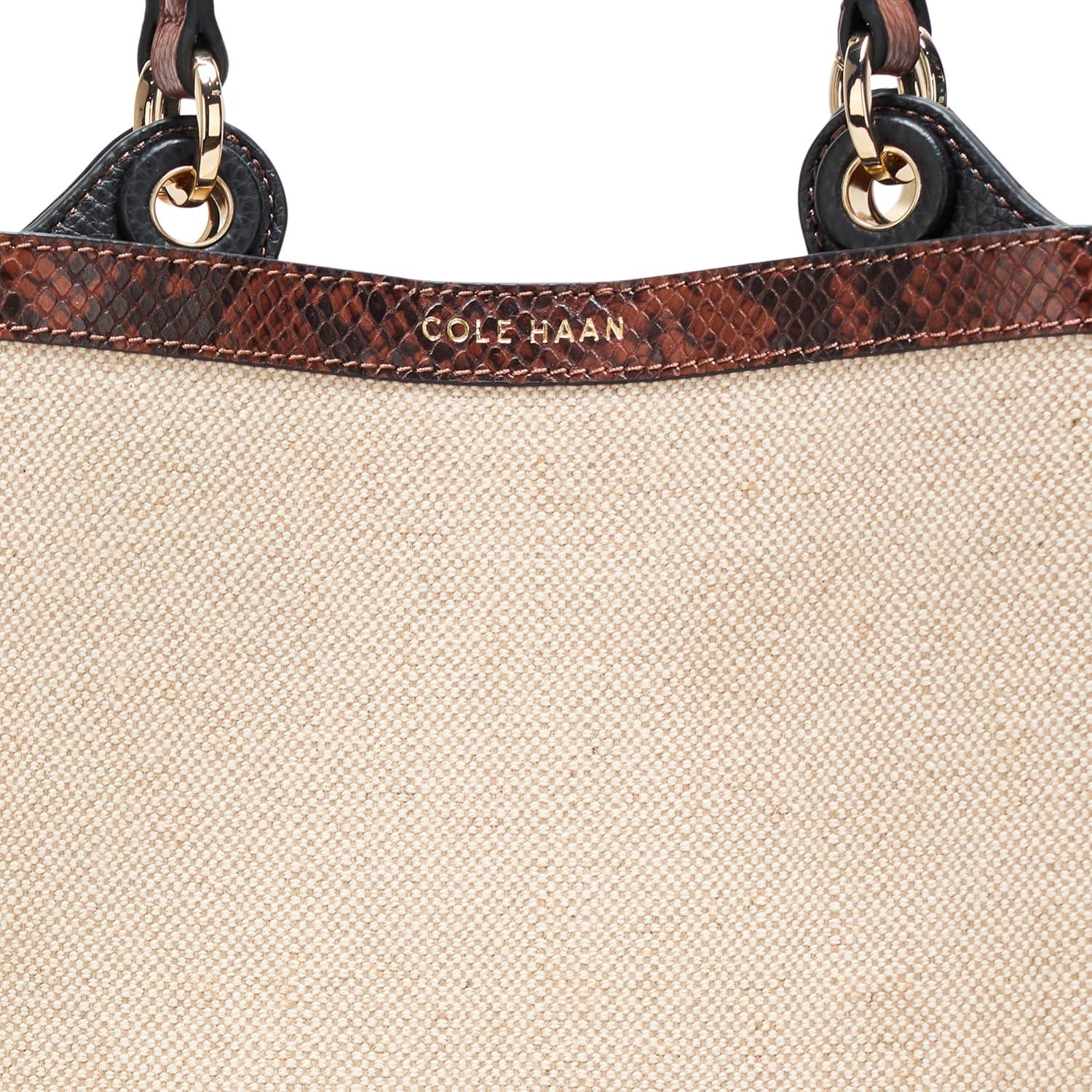 image:imageCole Haan Womens Midtown Leather MediumNatural Canvas