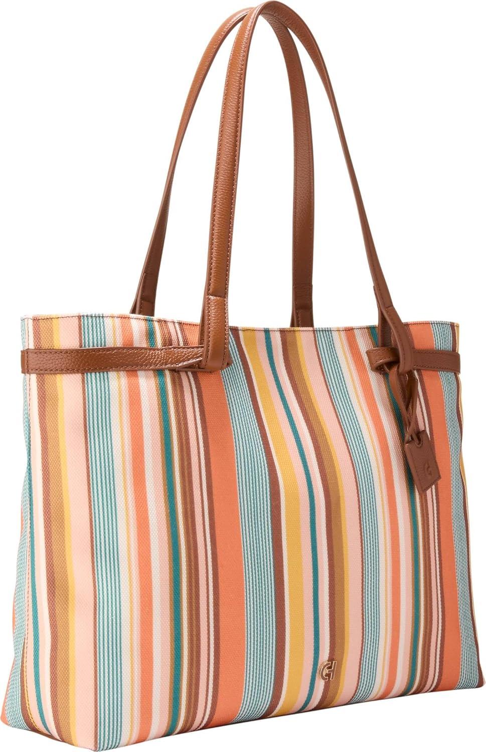 image:imageCole Haan womens Essential Leather SoftRiviera StripeBritish Tan