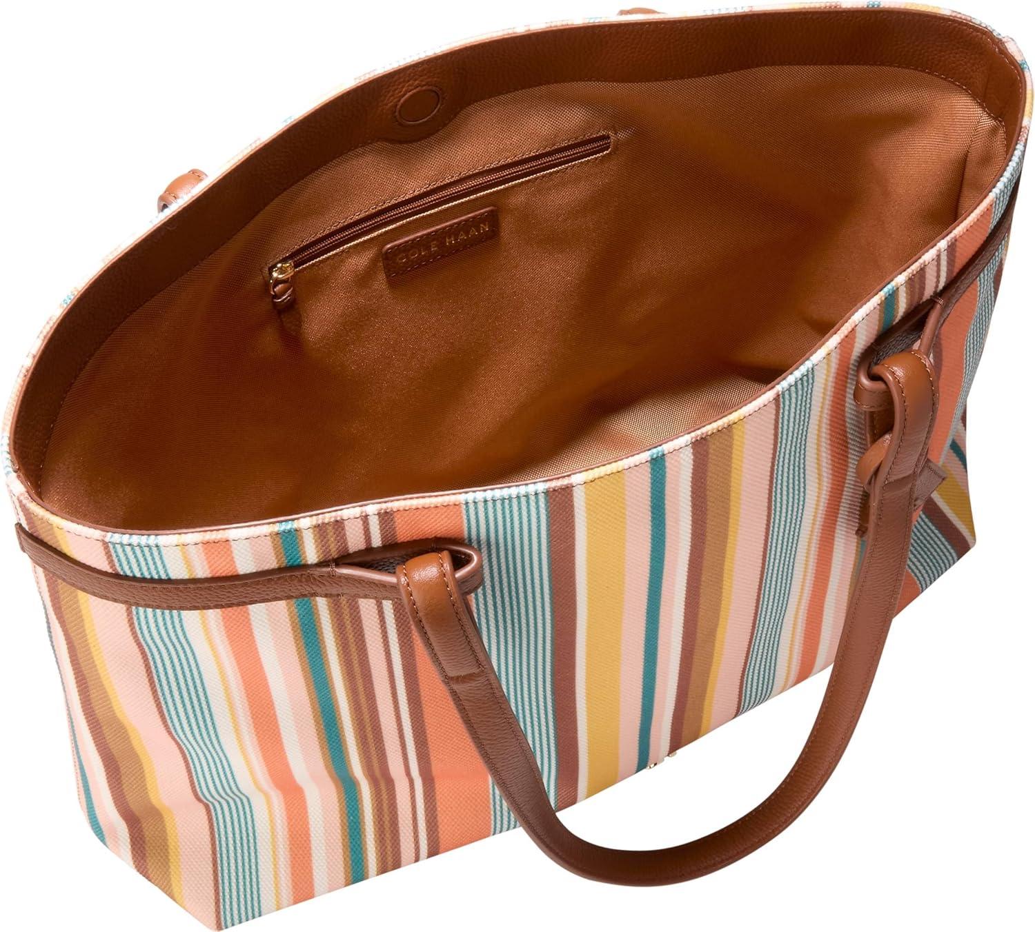 image:imageCole Haan womens Essential Leather SoftRiviera StripeBritish Tan