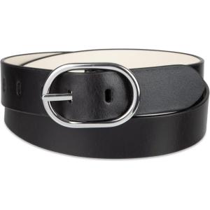 Cole Haan Women’s Two-in-one Reversible Leather Fashion Dress Belt for Jeans, Trousers and Dresses(Black/Bone)