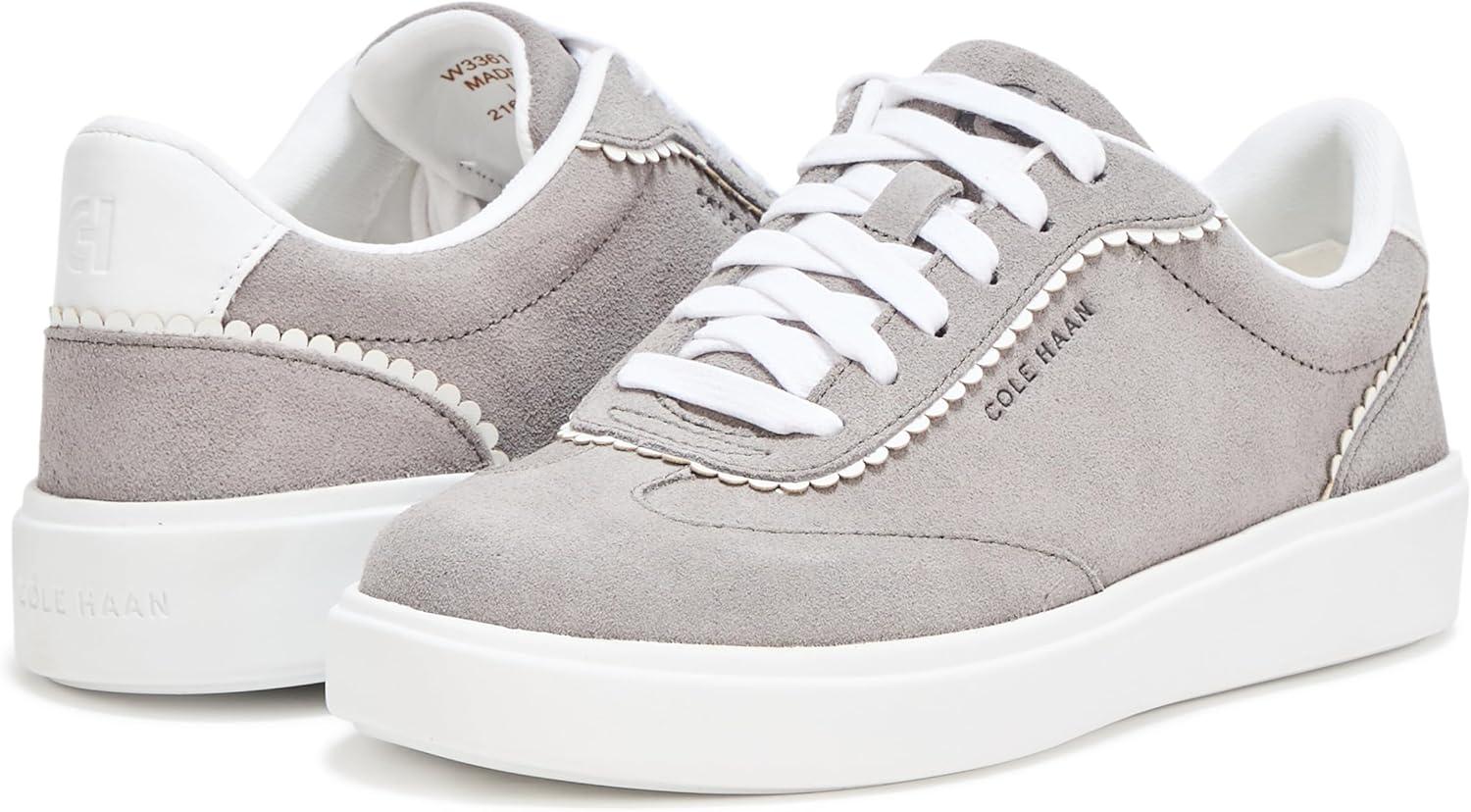 image:imageCole Haan Womens Grand Crosscourt ArloweFrost Gray Suede