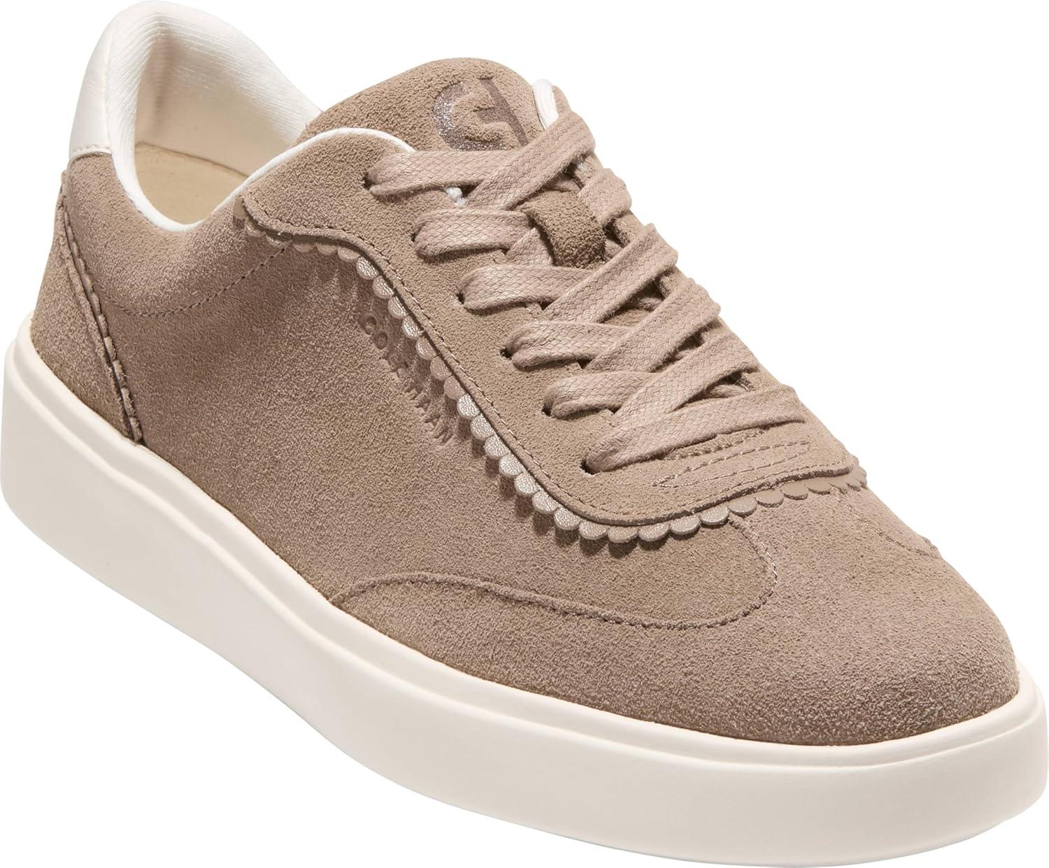 image:imageCole Haan Womens Grand Crosscourt ArloweIrish Coffee SuedeIvory
