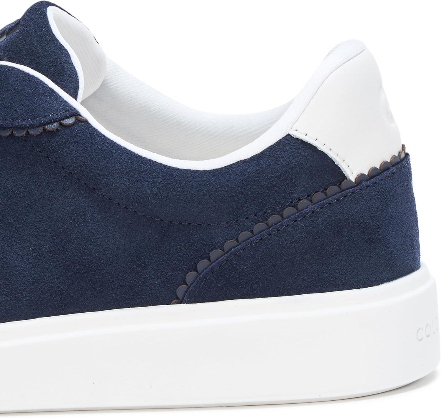 image:imageCole Haan Womens Grand Crosscourt ArloweMidnight SuedeWhite