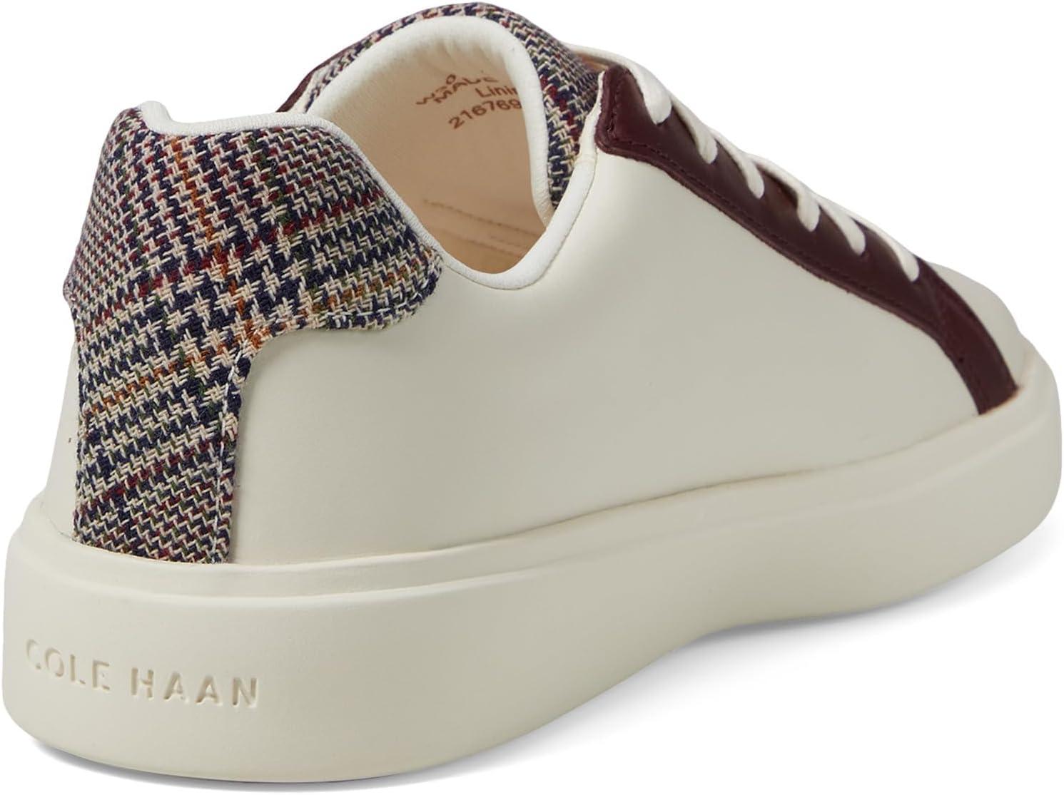 image:imageCole Haan Womens Grand Crosscourt DailyIvoryPlaid TextileIvory