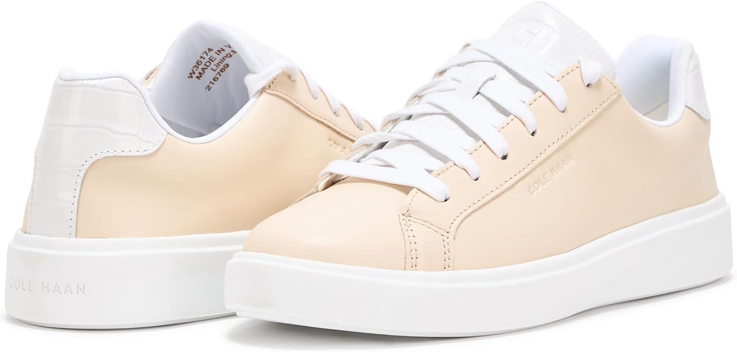 image:imageCole Haan Womens Grand Crosscourt DailySand Dollar Leather