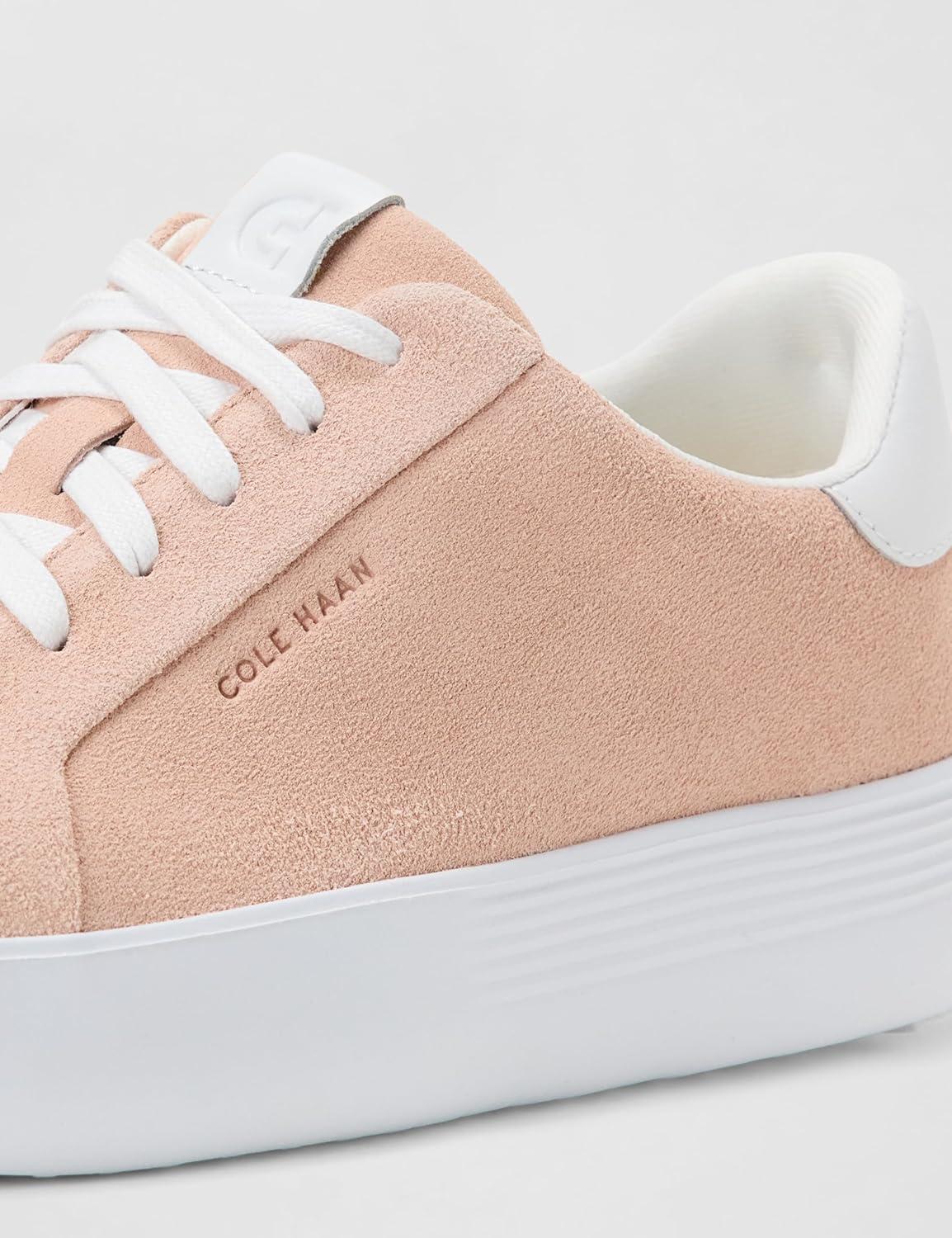 image:imageCole Haan Womens Grand Crosscourt Joy PlatformCameo RoseSuede