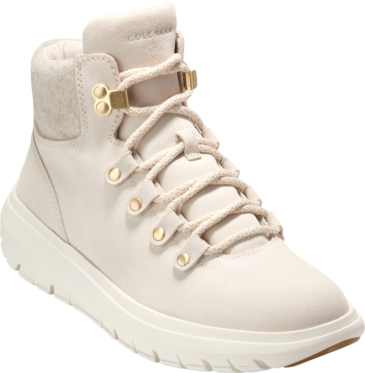 image:imageCole Haan Womens Grand Raelyn Hiker WaterproofBirch Wp SuedeWp Leather