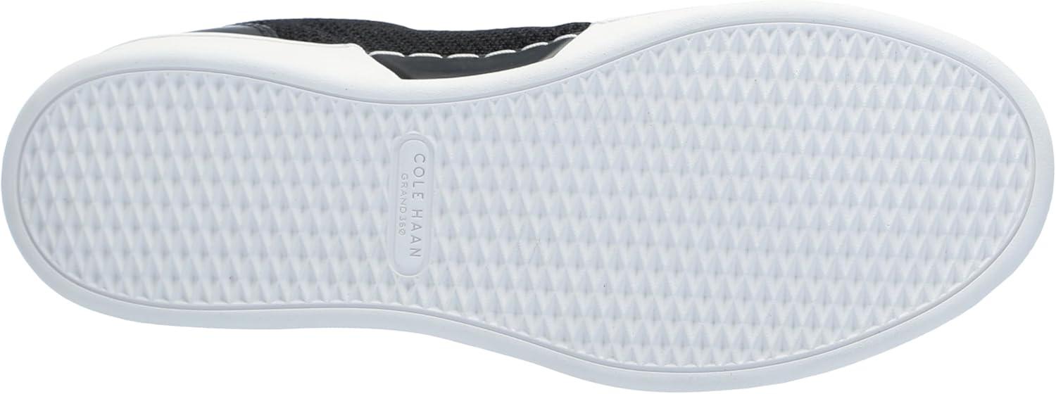 image:imageCole Haan Womens Grandpro LeisureBlack KnitLeatherWhite