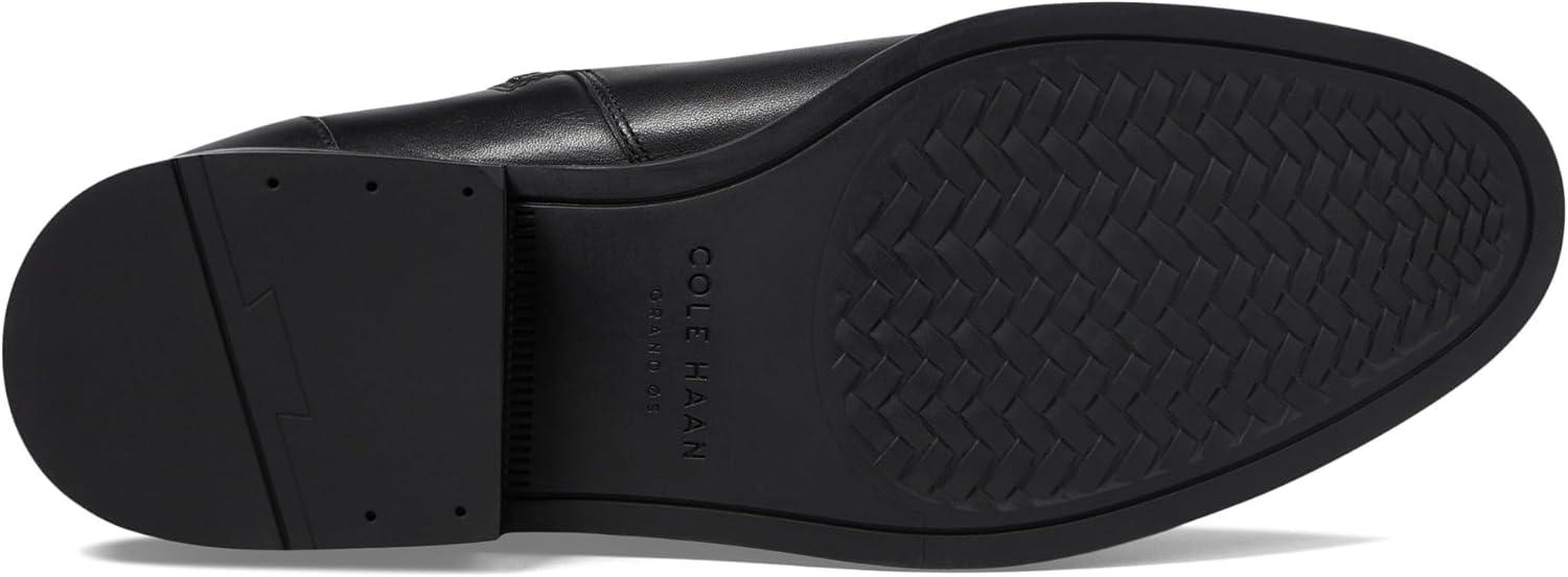 image:imageCole Haan Womens Hampshire Buckle AnkleBlack Leather