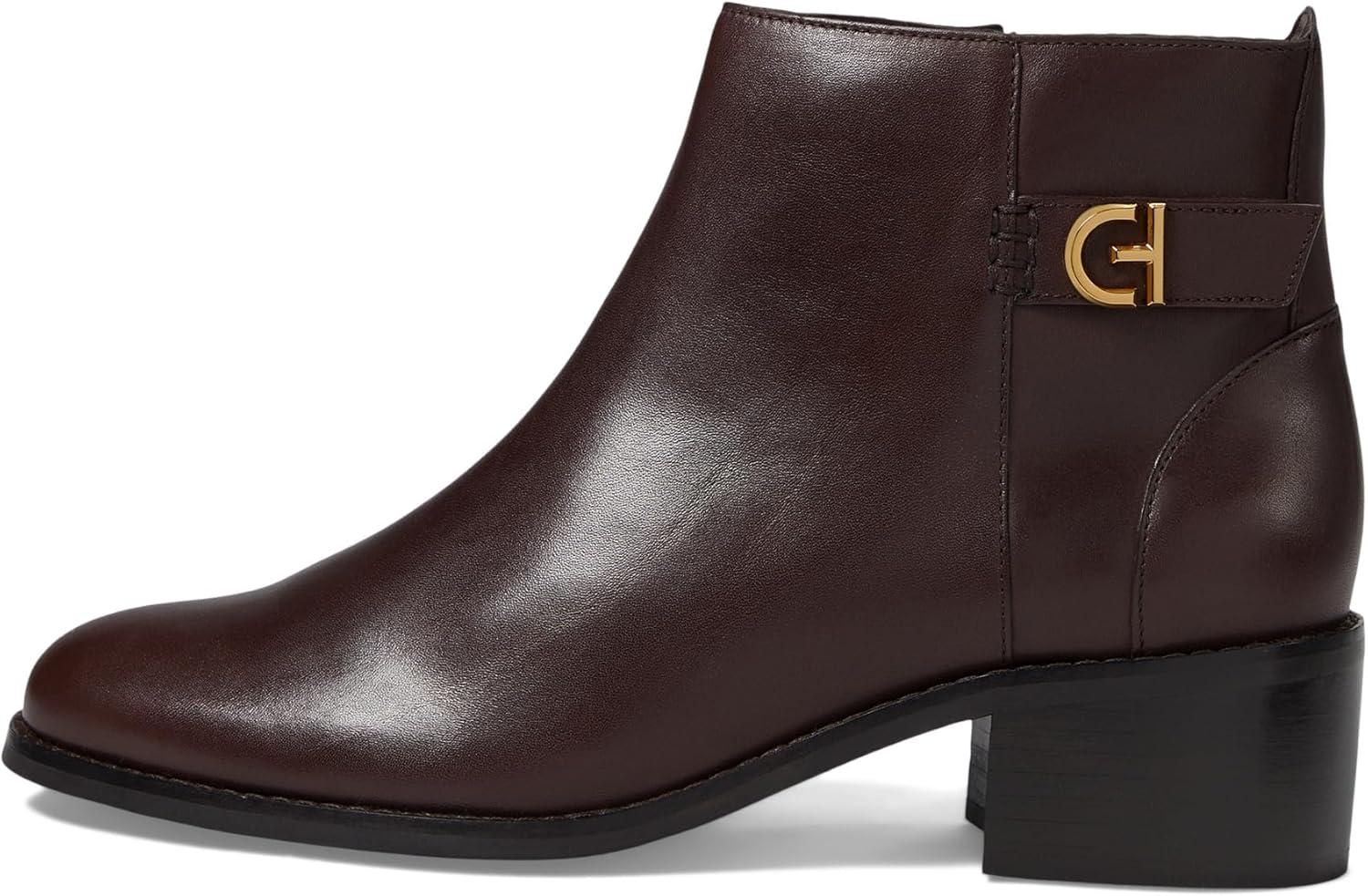 image:imageCole Haan Womens Holis Buckle AnkleCh Madeira Brown Ltr