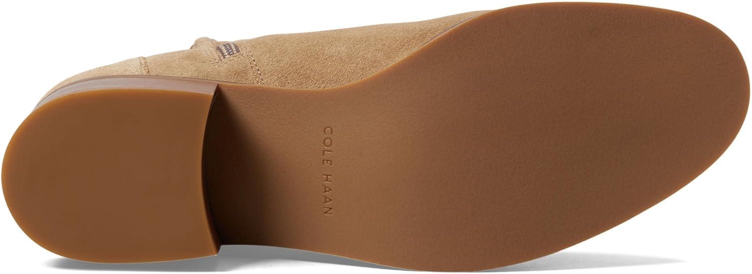 image:imageCole Haan Womens Holis Buckle AnkleDark Latte SuedeLight WhiskeyDark Gumt