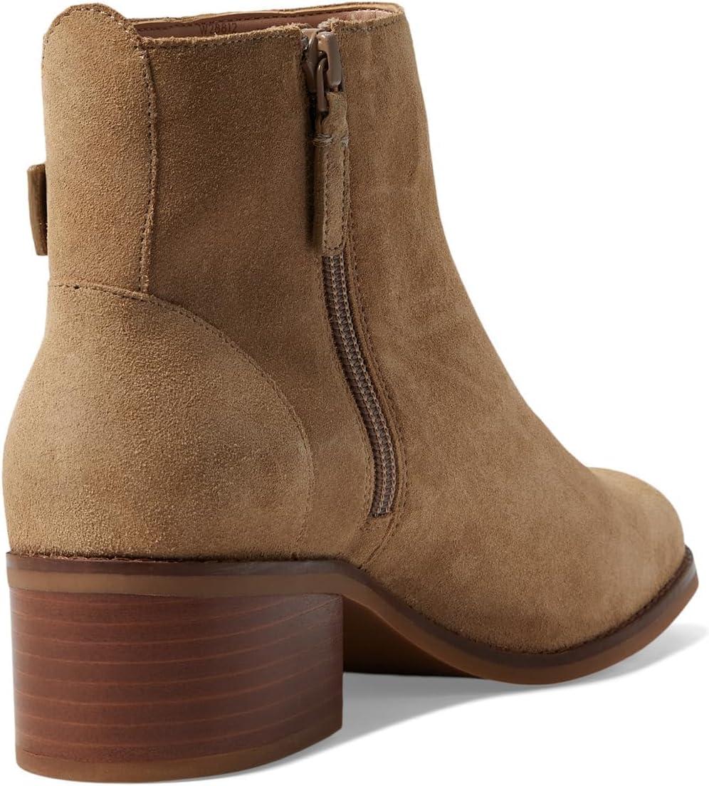 image:imageCole Haan Womens Holis Buckle AnkleDark Latte SuedeLight WhiskeyDark Gumt