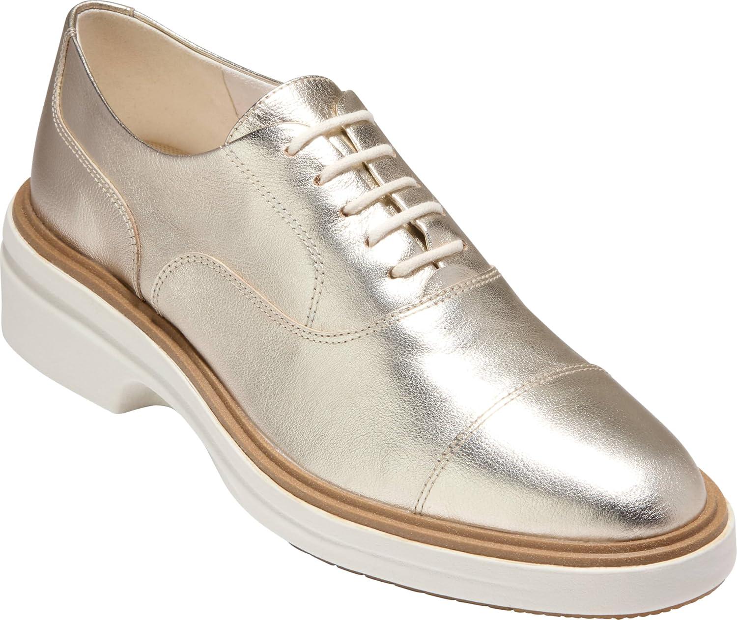 image:imageCole Haan Womens OriginalGrand Cityspectre OxfordSoft Gold Leather
