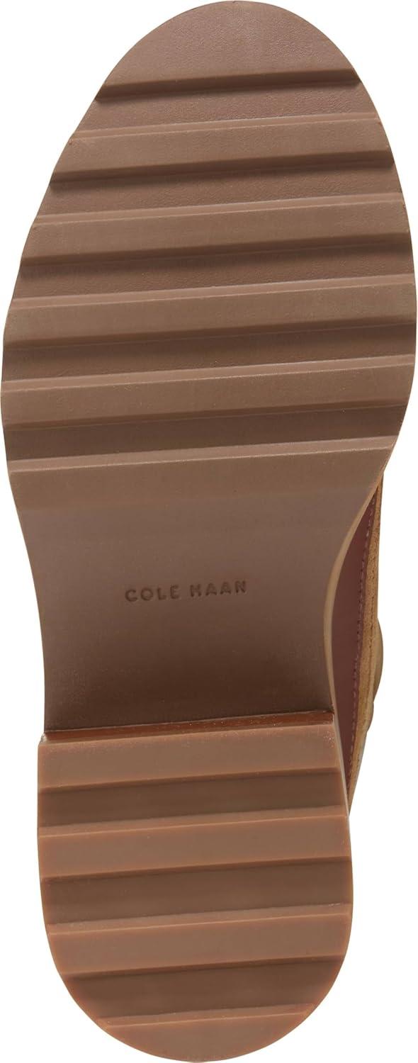 image:imageCole Haan Womens Shibley Waterproof LaceupCh Golden Honey Suede Wp
