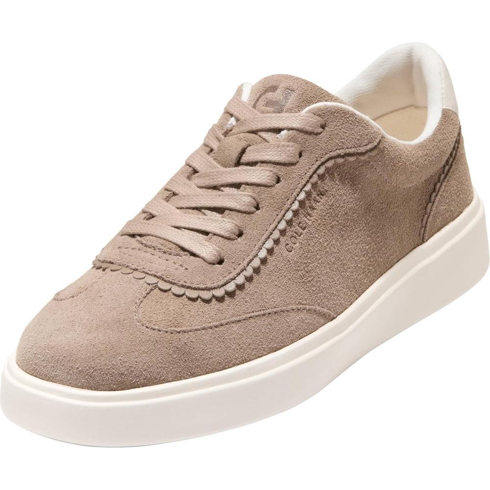 image:imageCole Haan Womens Grand Crosscourt ArloweIrish Coffee SuedeIvory