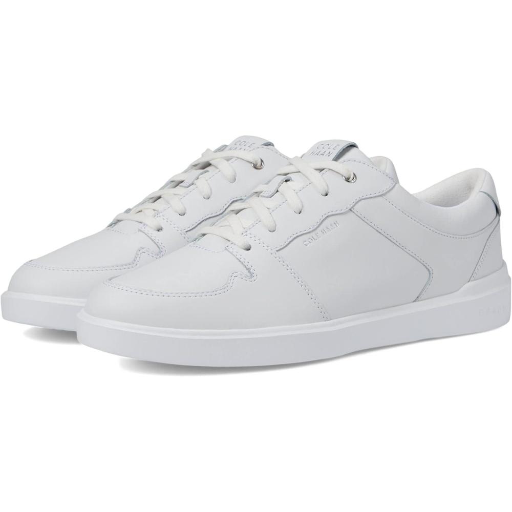 image:imageCole Haan Womens Grand Crosscourt Modern Tennis SneakerWhiteArgento