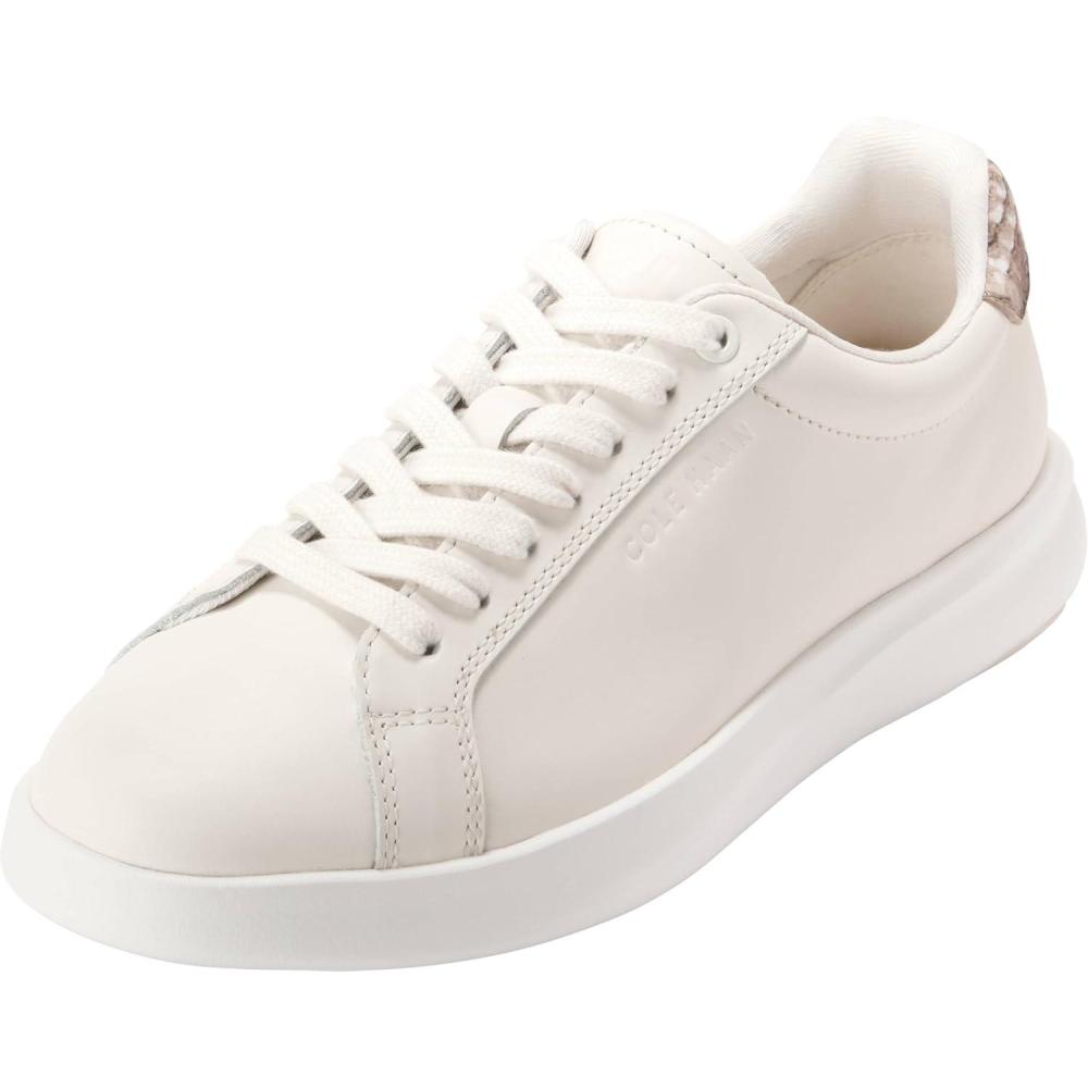 image:imageCole Haan Womens Grand Crosscourt Tennis IICh Powder LthrDune Snake Print Suede