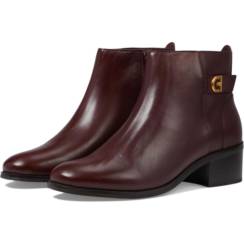image:imageCole Haan Womens Holis Buckle AnkleBloodstone Leather