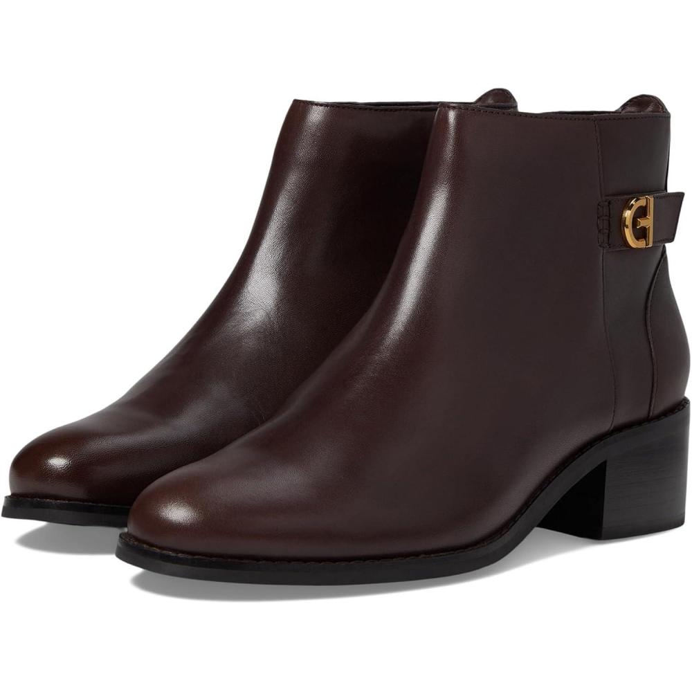 image:imageCole Haan Womens Holis Buckle AnkleCh Madeira Brown Ltr