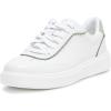 White Leather/Lily Pad Suede