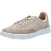 Rye Knit/Leather/Gold Metallic/White