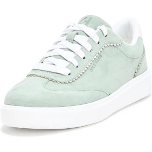 Cole Haan Women’s Grand Crosscourt Arlowe(Lily Pad Suede/White Suede)