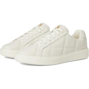 Cole Haan Women’s Grand Crosscourt Daily(Ivory Quilted Leather/Ivory)