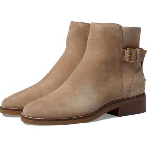 Cole Haan Women’s Hampshire Buckle Ankle(Dark Latte Suede/Light Whiskey/Dark Gum-t)