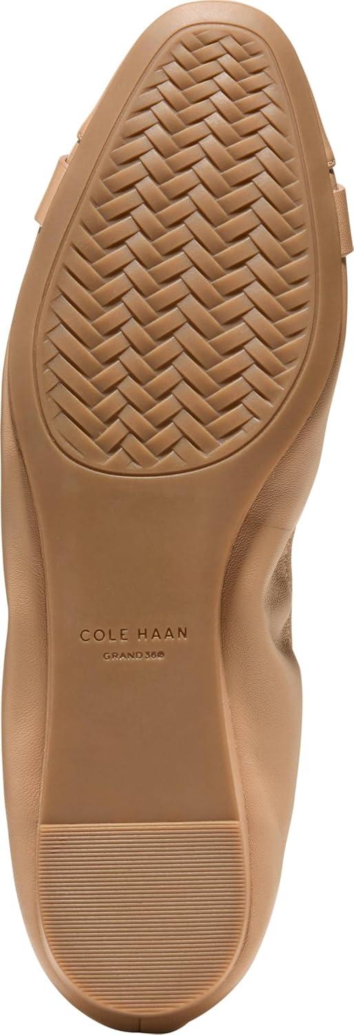 image:imageCole Haan Womens Goto Tova Bow Ballet FlatTuscan Sand Leather