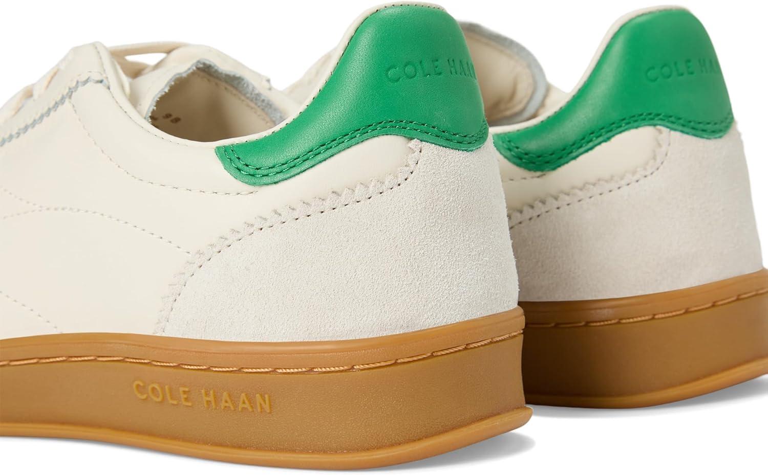 image:imageCole Haan Womens Grand Crosscourt Brynn SneakerIvorySilver Birch SuedeWhite
