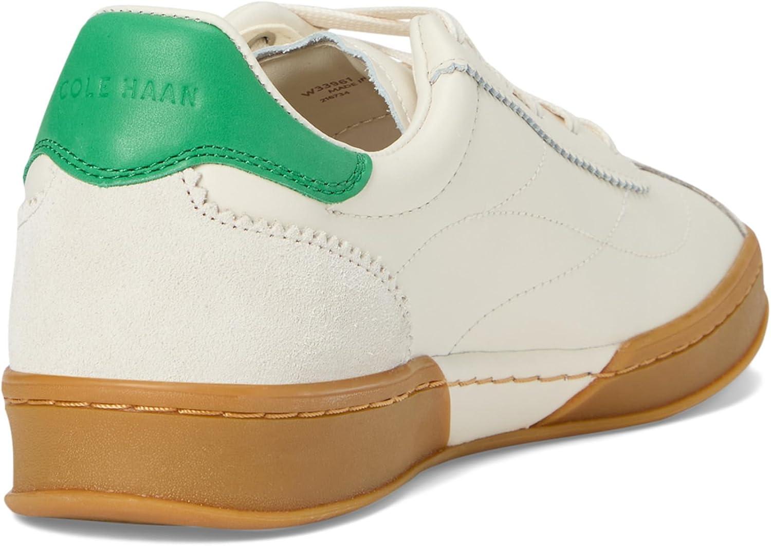 image:imageCole Haan Womens Grand Crosscourt Brynn SneakerIvorySilver Birch SuedeWhite