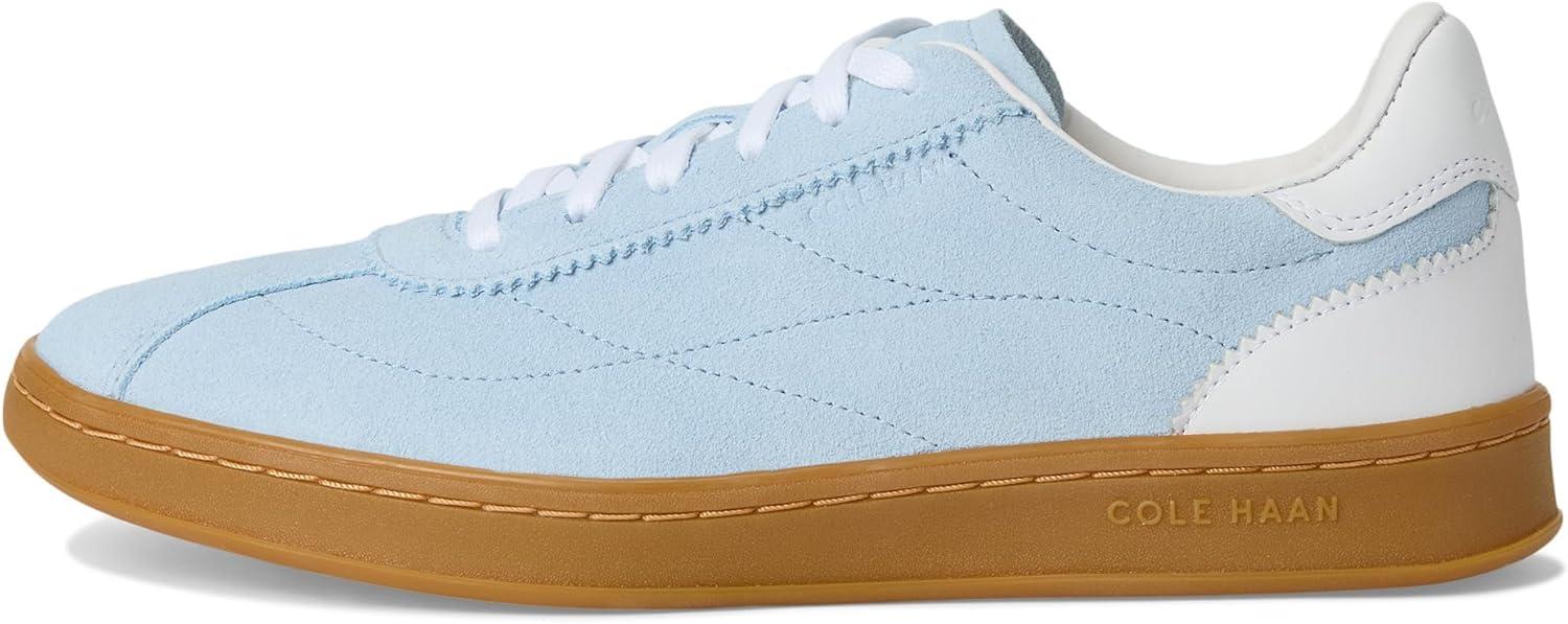 image:imageCole Haan Womens Grand Crosscourt Brynn SneakerSkyway SuedeWhiteGum