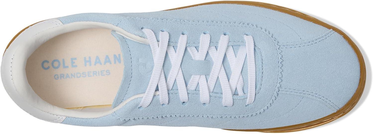 image:imageCole Haan Womens Grand Crosscourt Brynn SneakerSkyway SuedeWhiteGum