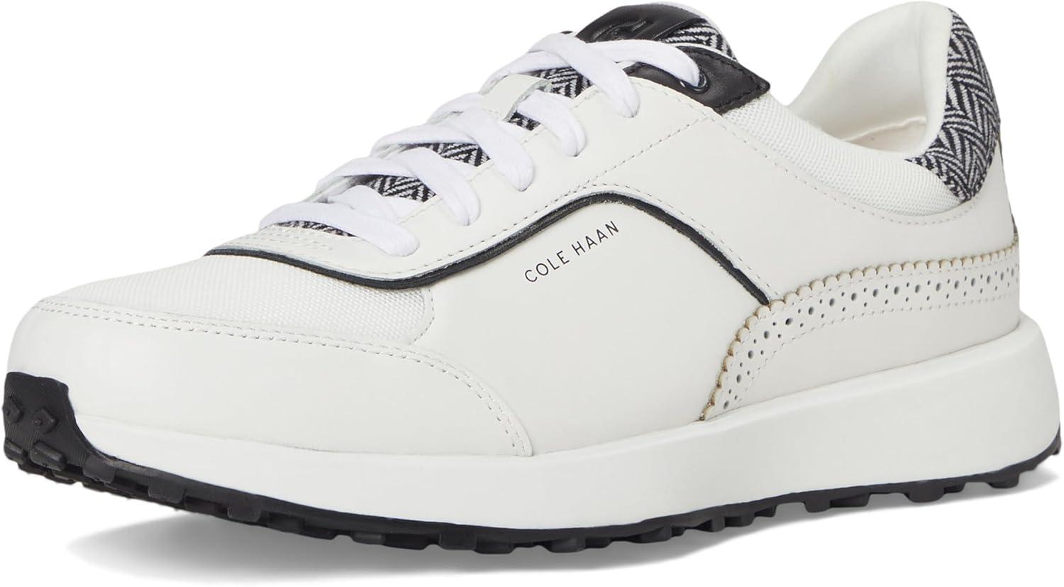 image:imageCole Haan Womens Grand Crosscourt Hallet RunnersWhite MeshHerringbone