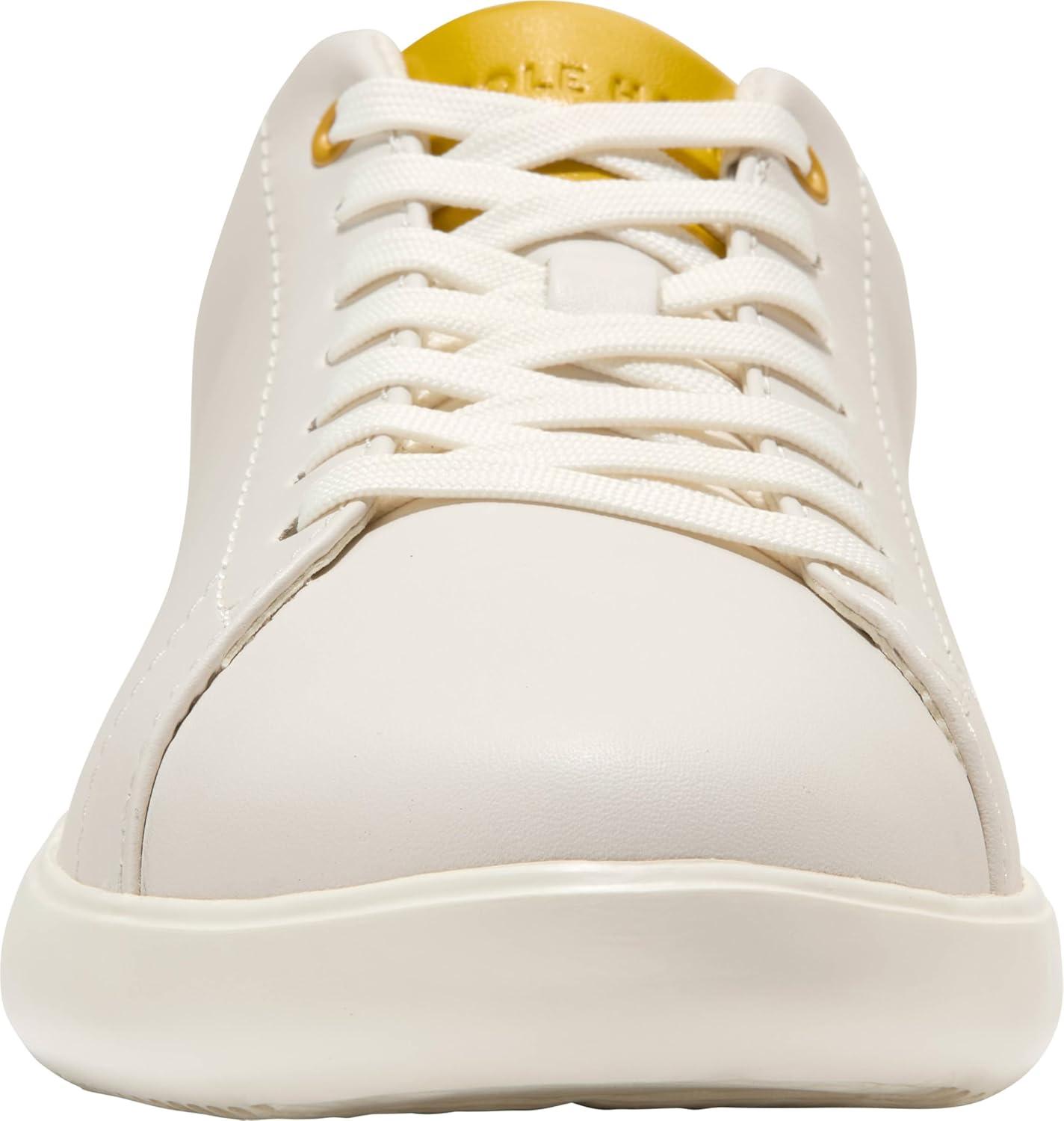 image:imageCole Haan Womens Grand Crosscourt LeatherIvory LeatherAmazon Suede