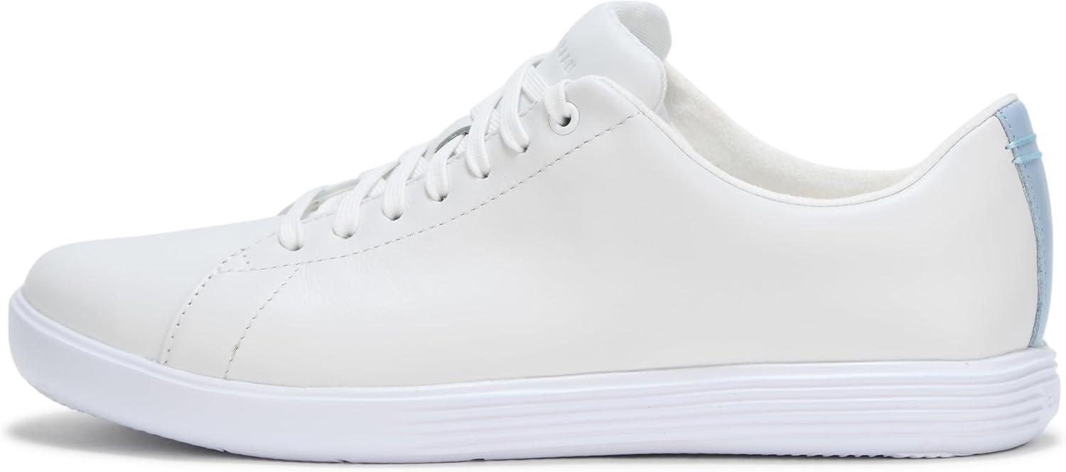 image:imageCole Haan Womens Grand Crosscourt LeatherWhite Perforated LeatherSkyway