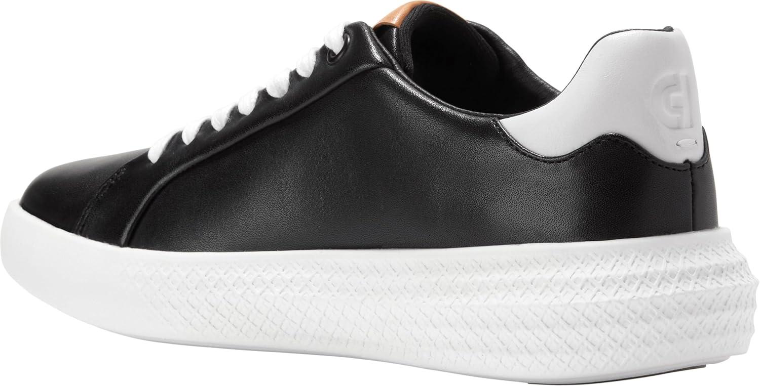 image:imageCole Haan Womens Grand Hurrion Cup LacetoToeBlackWhiteWhite