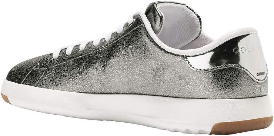 image:imageCole Haan Womens GrandPro Tennis Leather Lace OX Fashion SneakerAnthracite GlitterWhite