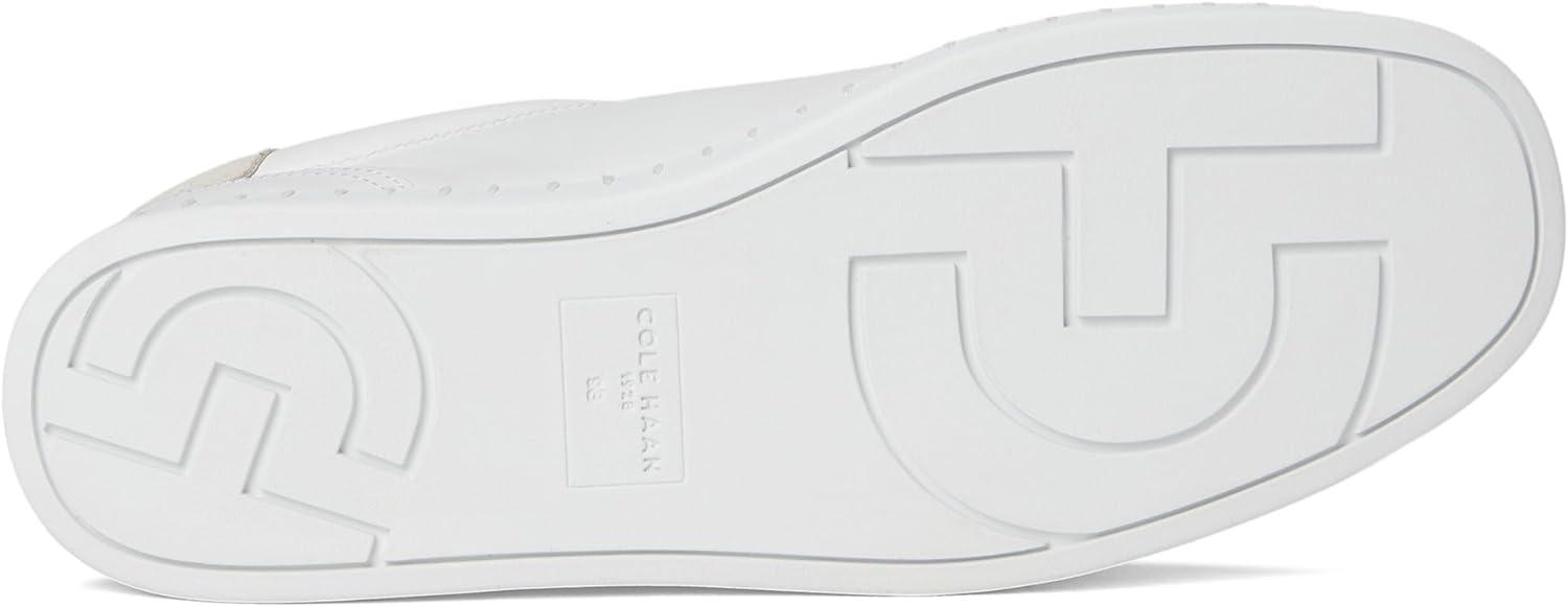 image:imageCole Haan Womens Grandpro AceliaWhiteSilver Birch SuedeGold MetallicWhite
