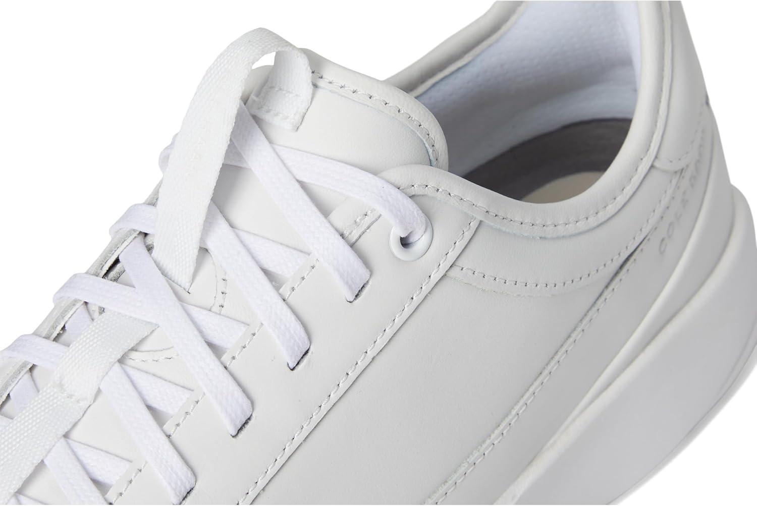 image:imageCole Haan Womens Grandpro All Day Court LeatherOptic WhiteOptic White