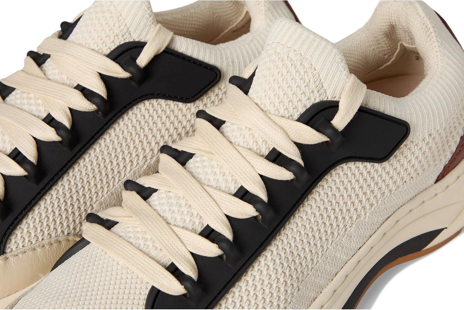 image:imageCole Haan Womens Grandpro Eleena Knit RunnerBirch KnitCh Dk CuoioBlackIvoryCh Oat