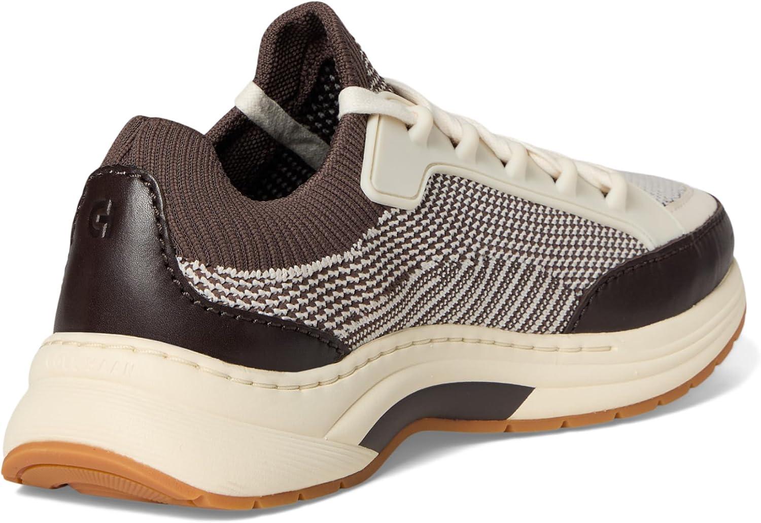 image:imageCole Haan Womens Grandpro Eleena Knit RunnerDk Chocolate Ivory KnitDk ChocolateIvorydk Chocolate