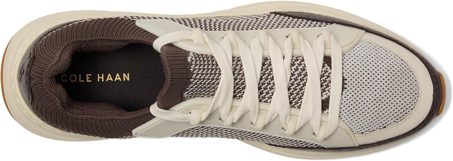 image:imageCole Haan Womens Grandpro Eleena Knit RunnerDk Chocolate Ivory KnitDk ChocolateIvorydk Chocolate