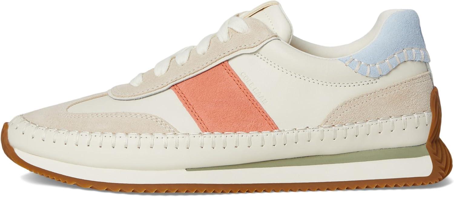 image:imageCole Haan Womens Grandpro PremierIvoryCh Oat SuedeSkywayBeach Sand