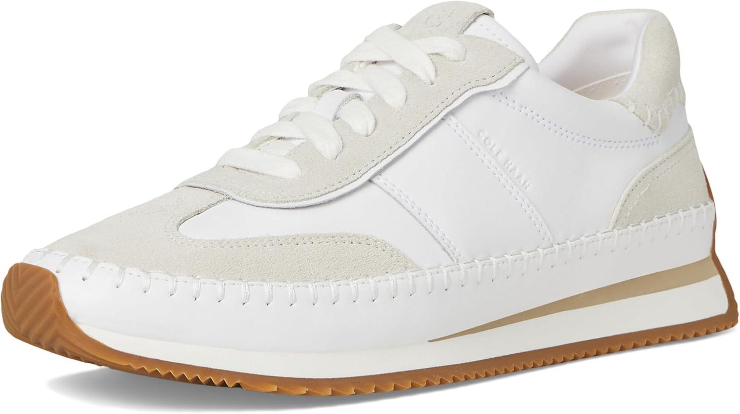 image:imageCole Haan Womens Grandpro PremierWhiteSilver BirchSuede